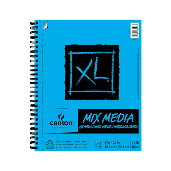 Canson Mix Media XL 9X12 Notebook